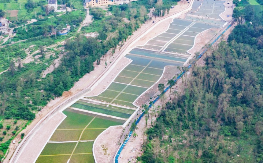 武安幸福河湖建設(shè)美如畫。李樹鋒攝